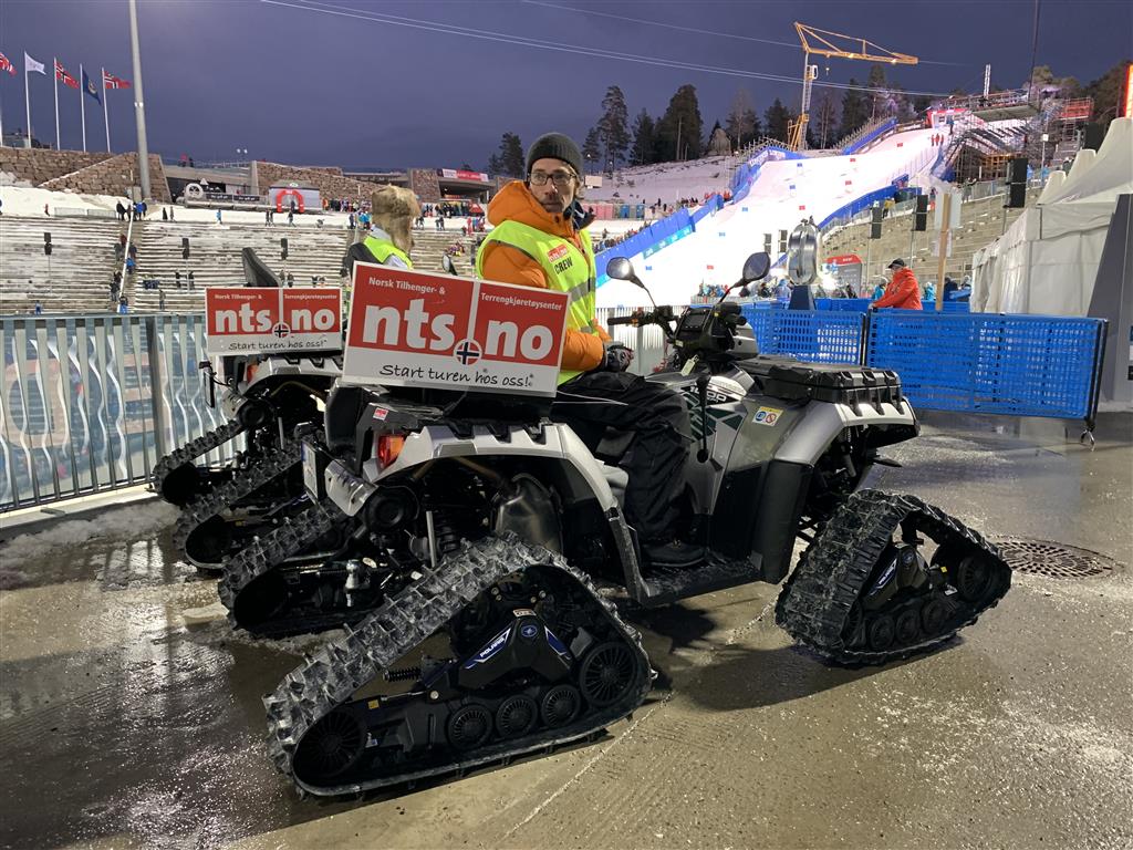 NTS med Polaris ATV sponset skifestivalen i Holmenkollen