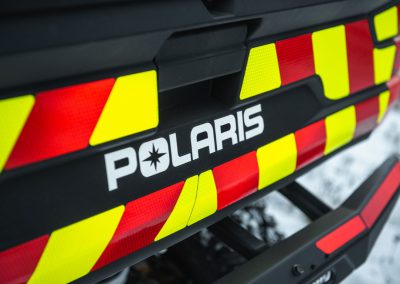NTS custom Polaris UTV til brann- og redning