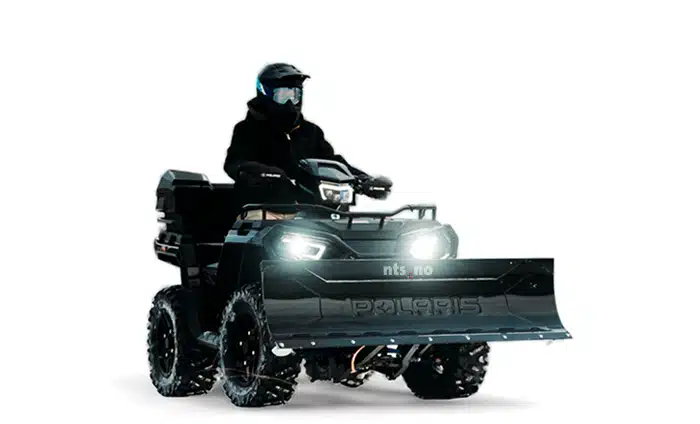 Polaris SPORTSMAN ATV plogpakke med brøyteskjær