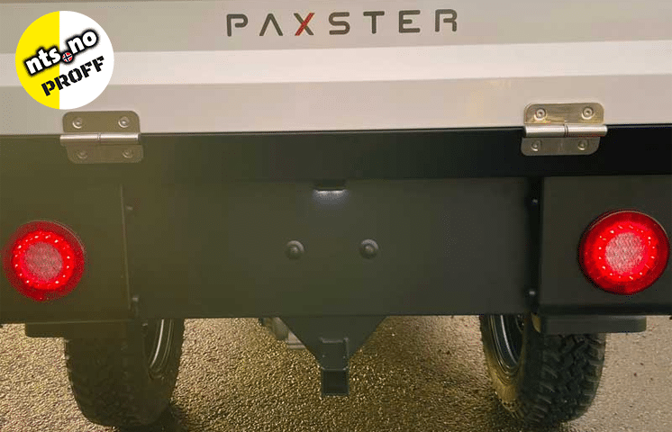 Paxster Utility eStretch elbil nyttekjøretøy