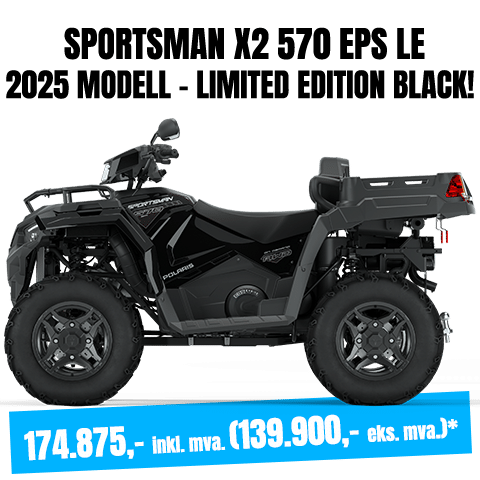 Polaris Sportsman 2025 modell X2 plakat