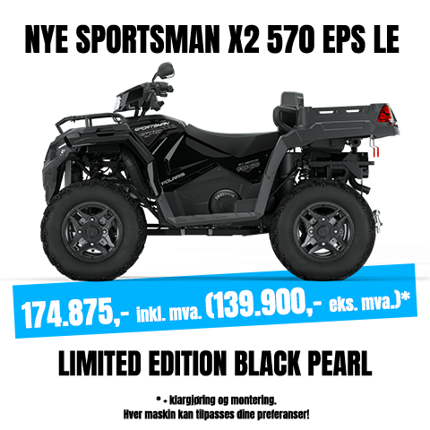 Polaris Sportsman 2025 modell X2 plakat