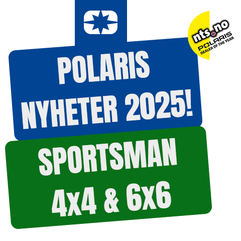 Nye Polaris Sportsman modeller plakat