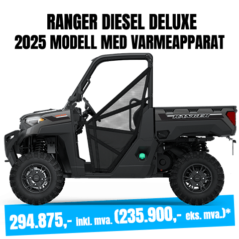 Polaris RANGER DIESEL UTV DELUXE 2025 modell prisplakat