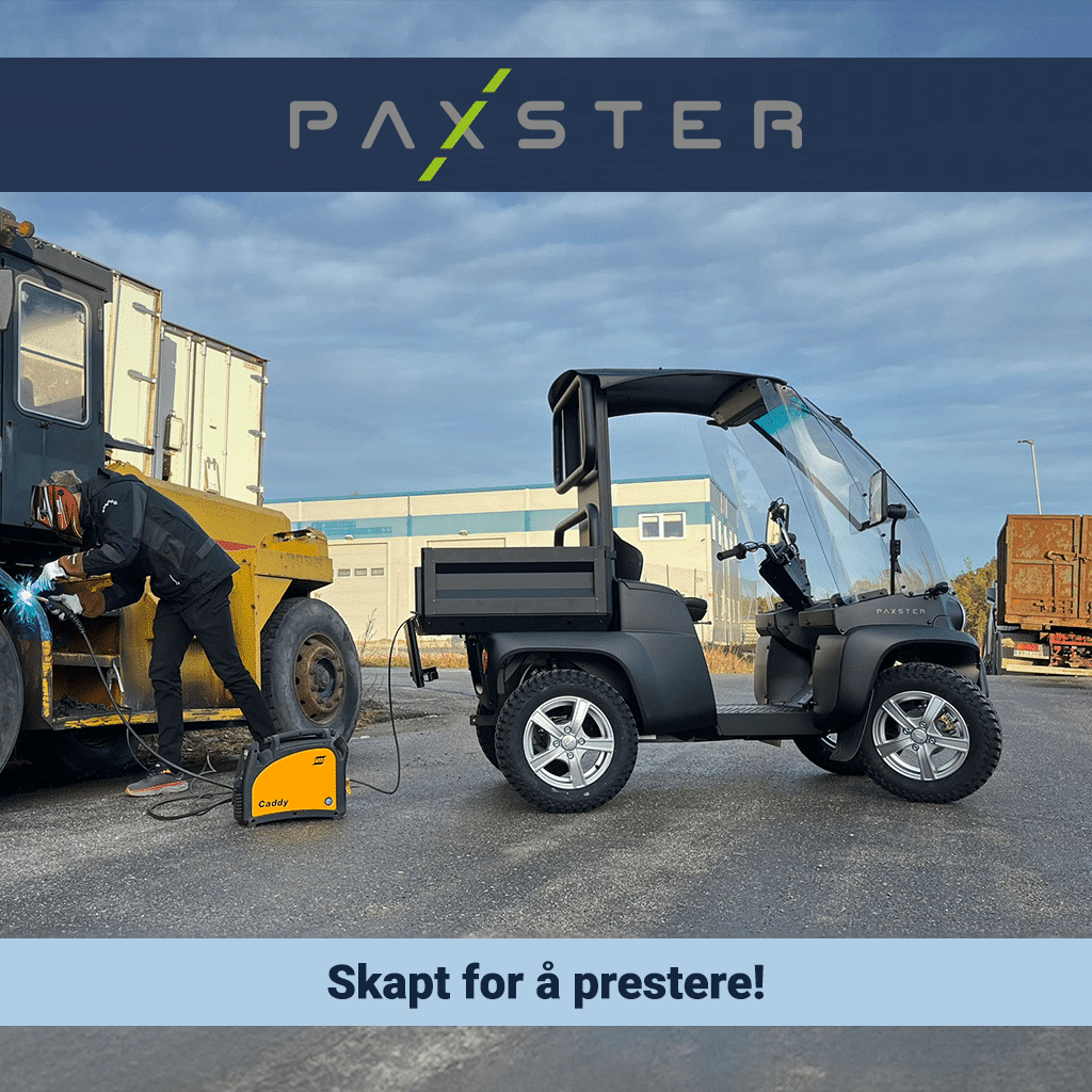 Paxster elektrisk nyttekjøretøy skapt for å prestere NTS 251 Paxster elektrisk nyttekjøretøy skapt for å prestere