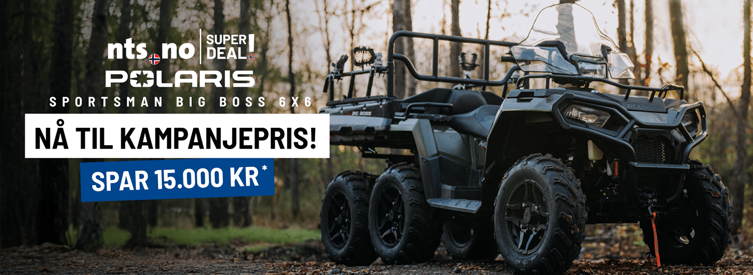 Polaris Sportsman 6x6 kampanje 2025