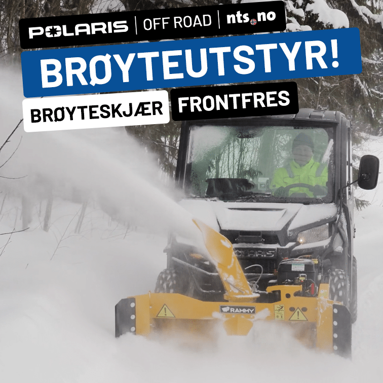 NTS Polaris brøytepakker til ATV 