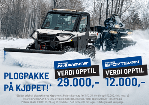 Polaris ATV og UTV vinter