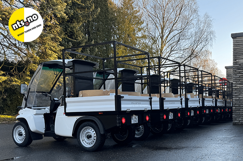 Paxster elektrisk nyttekjøretøy Oslo Gravplassetat