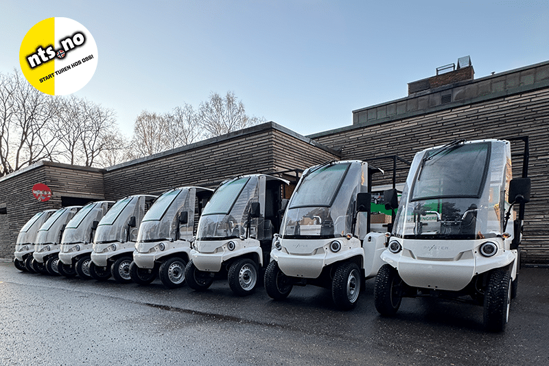 Paxster elektrisk nyttekjøretøy Oslo Gravplassetat