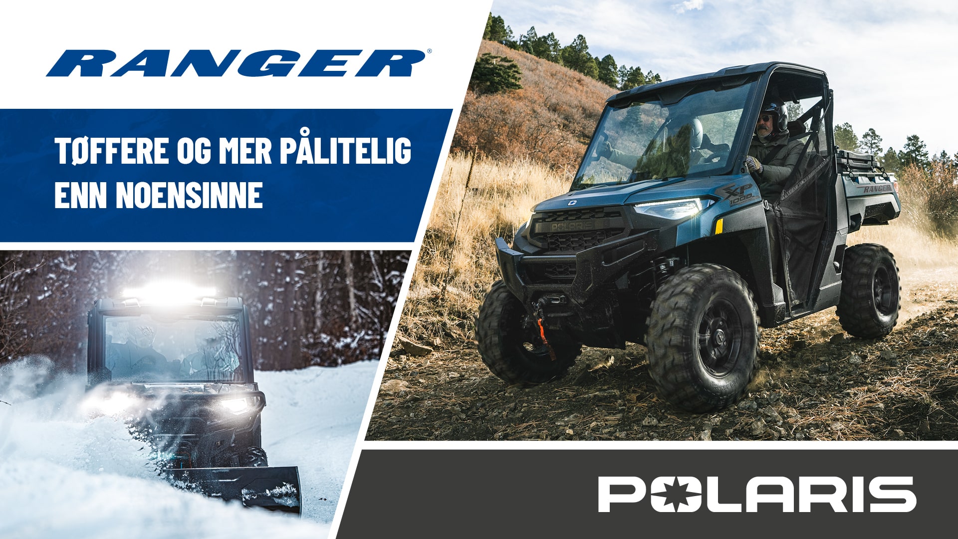 NTS custom Polaris UTV til brann- og redning