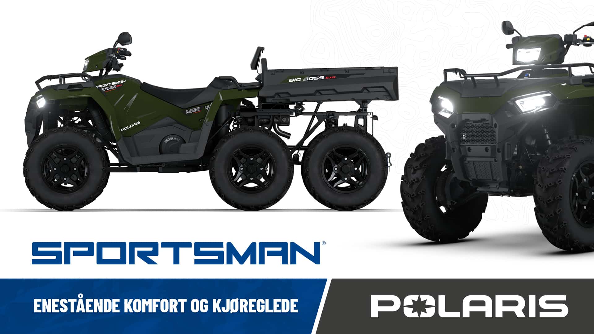 NTS custom Polaris UTV til brann- og redning