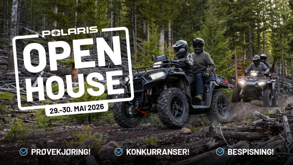 Vi hjelper deg med Polaris ATV & UTV