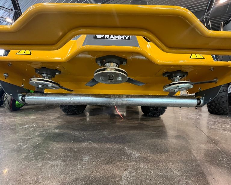 Rammy 120 brushcutter krattrydder ryddesag til ATV
