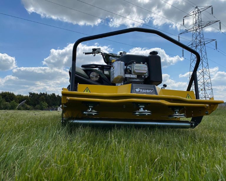Rammy 120 brushcutter krattrydder ryddesag til ATV