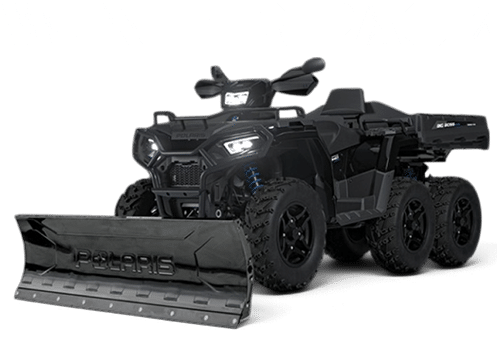 Polaris 6x6 med brøyteskjær Polaris Big Boss 6x6 med brøyteskjær